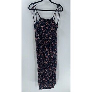 Women's Old Navy Cami Tie-Shoulder Floral-Print Midi Dress Size M
